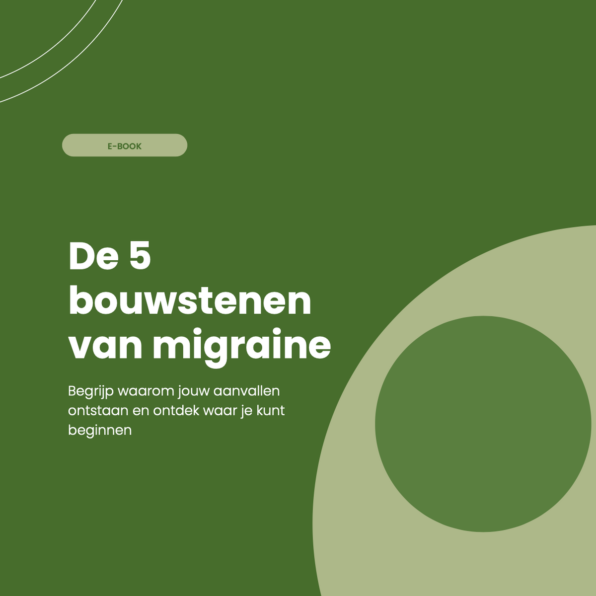 De 5 bouwstenen van migraine