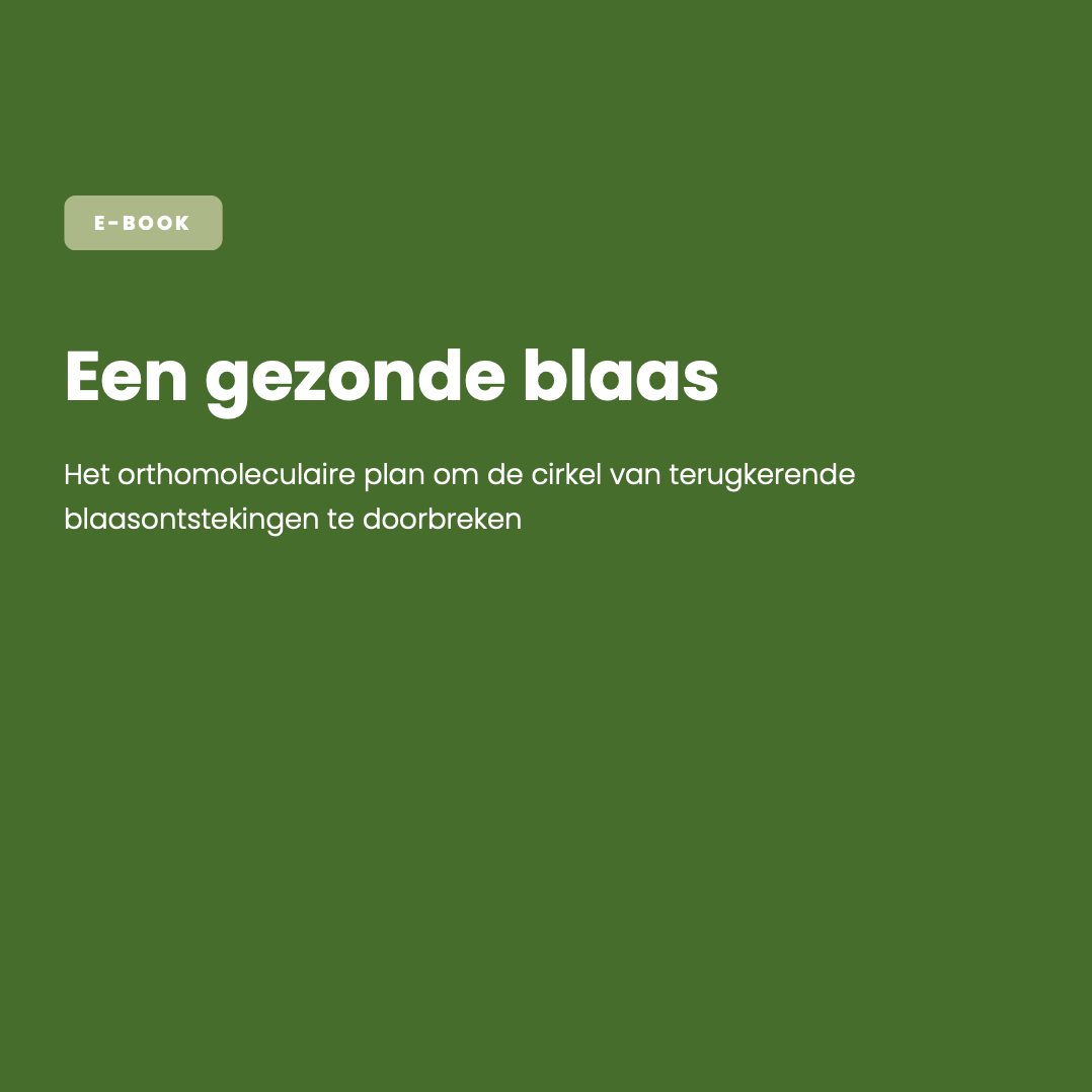 E-book: Een gezonde blaas