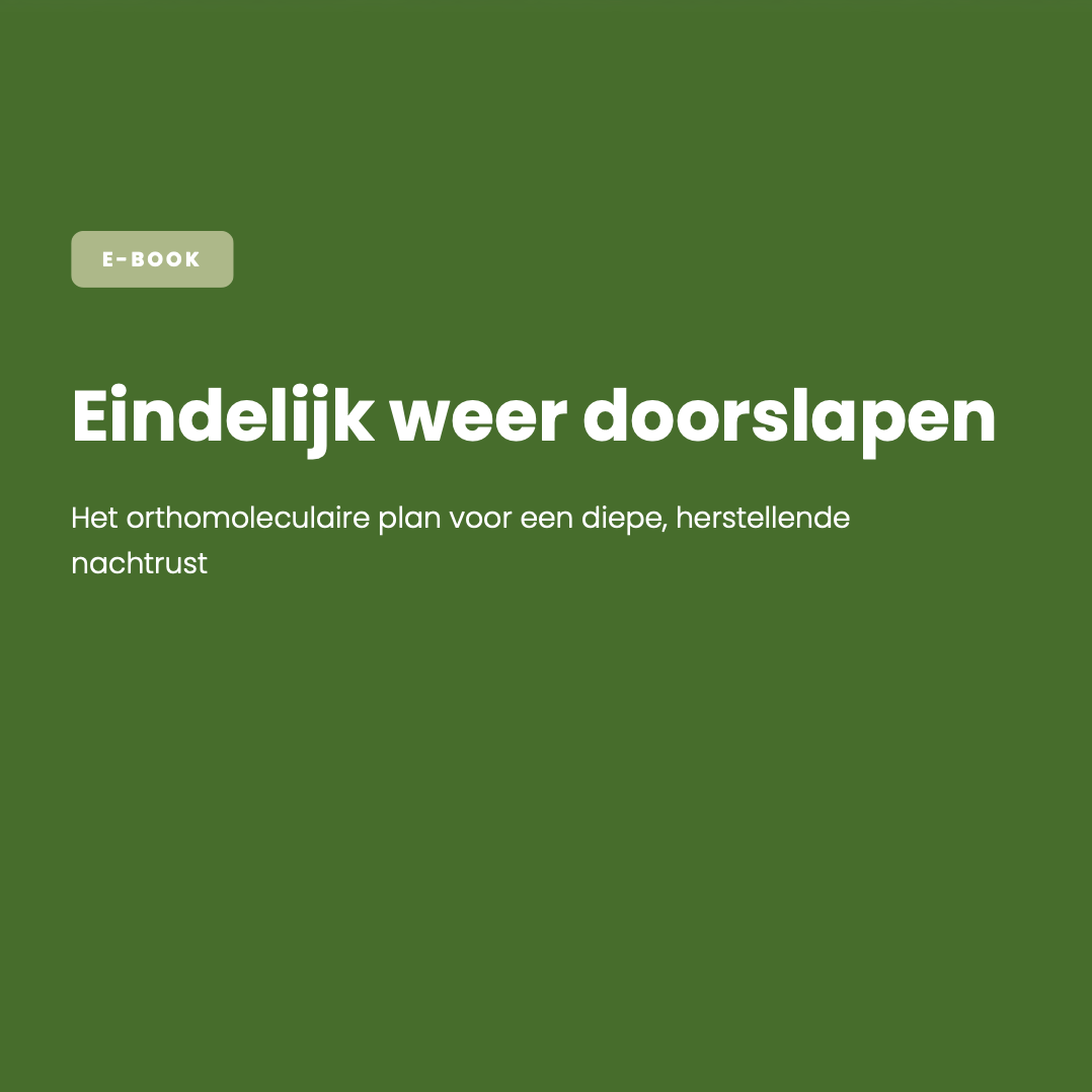 E-book: Eindelijk weer doorslapen