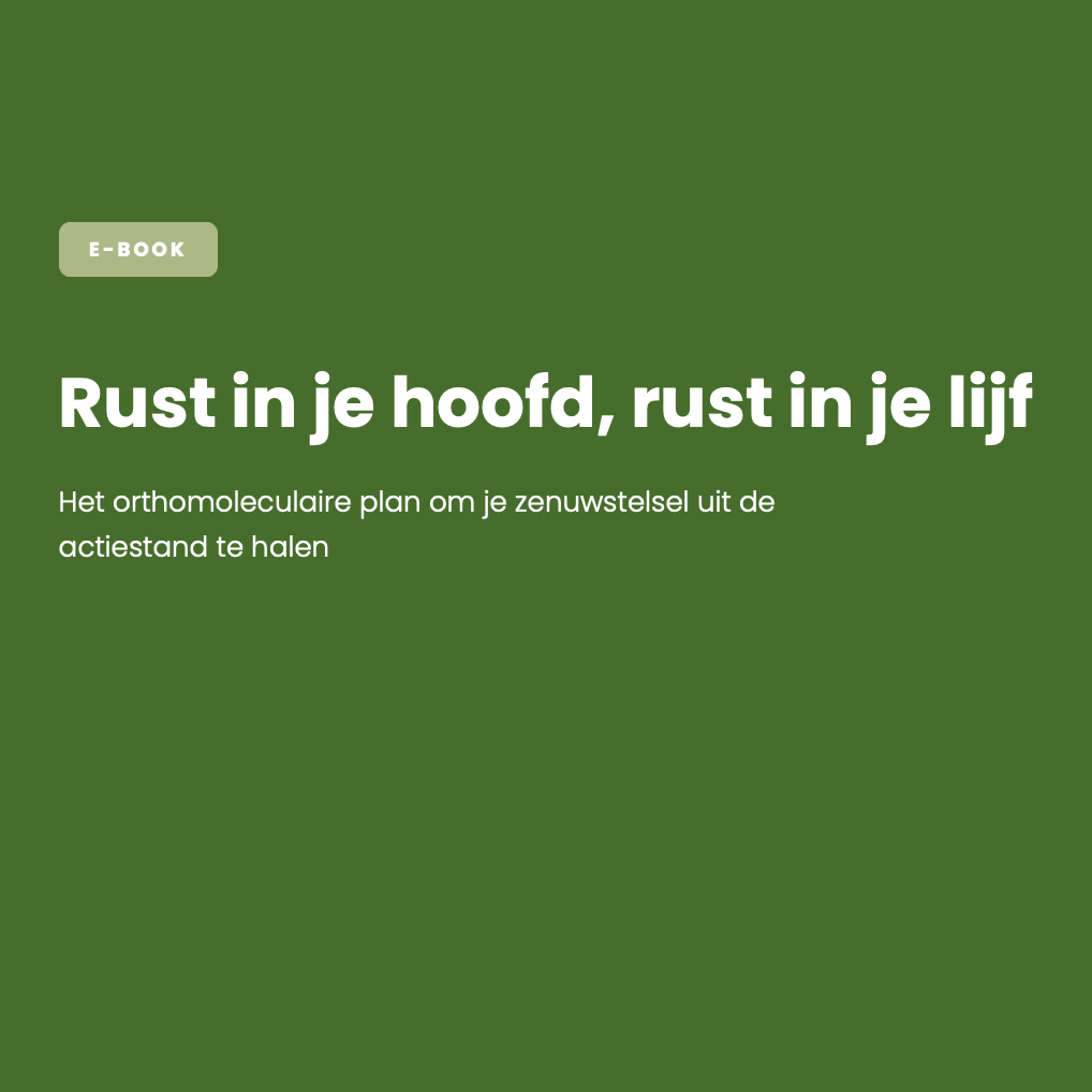 E-book: Rust in je hoofd, rust in je lijf